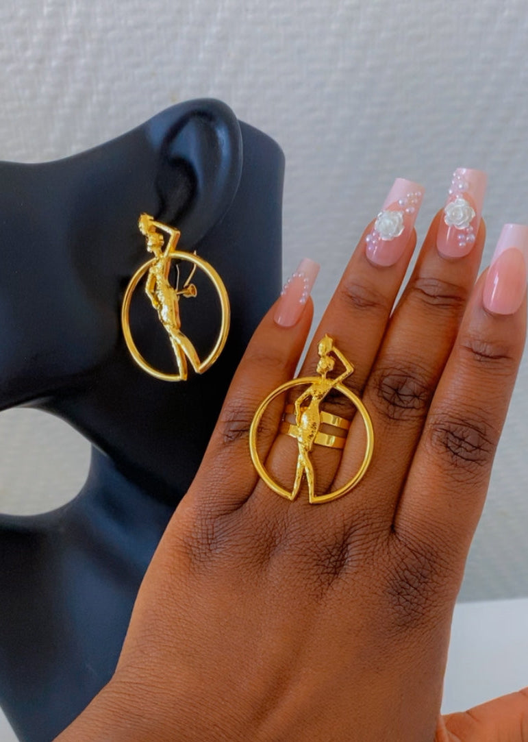 Parure Reine d’or